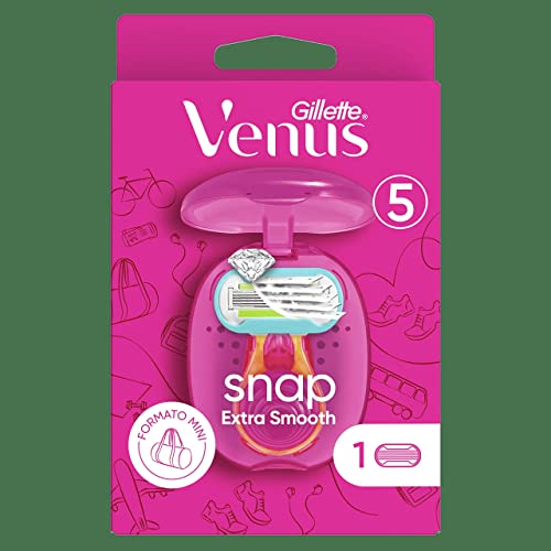 🔥 STARKER PREIS (-30%) Gillette Venus Extra Smooth Snap Rasierer Damen, Rosa