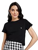 Allen Solly Womens 100 Cotton Regular Fit TShirt