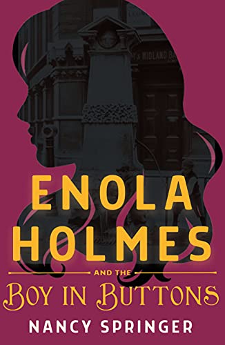 Enola Holmes and the Boy in Buttons cover