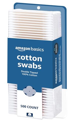 Amazon Basics Double-Tipped Cotton Swabs 500-Pack for $1.79 via Sub. & Save + free shipping w/ Prime