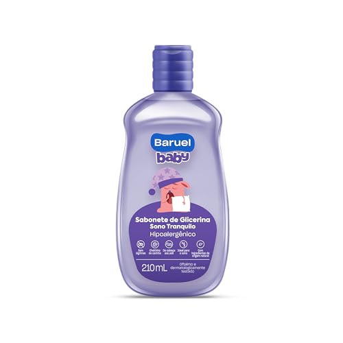 Sabonete Infantil Líquido Sono Tranquilo 210ml – Baruel Baby