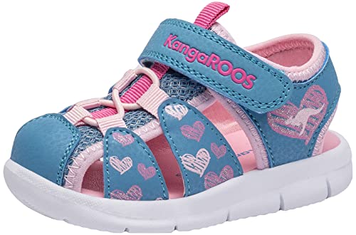 (-33%) KangaROOS Unisex Kinder K-tiffy Sandale, Rosa Blau, 24 EU