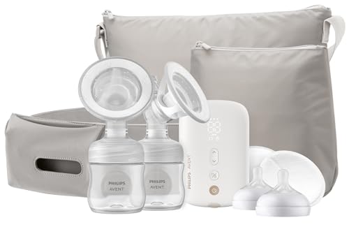 Philips AventDouble Electric Breast Pump Advanced, with Natural Motion Technology, with Clear Natural Response Baby Bot
