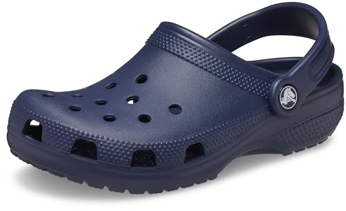 Crocs Kids Classic Clog (Toddler) - Clogs for Kids - Synthetic Upper - Ventilation Holes - Round Toe Navy 8 Toddler M
