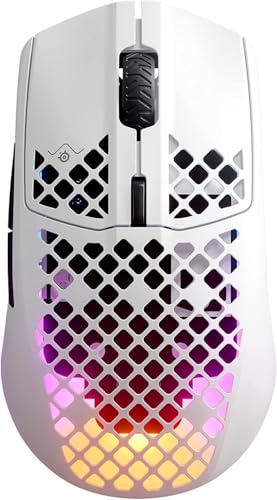 SteelSeries Aerox 3 Wireless - Super Light Gaming Mouse - 18,000 CPI TrueMove Air Optical Sensor - Ultra-Lightweight 68g Water Resistant Design - 200 