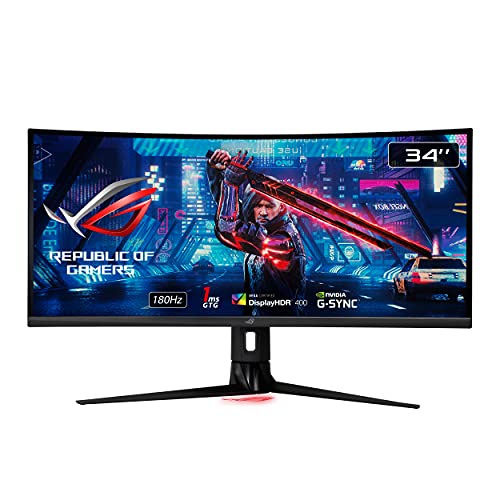 ASUS ROG Strix XG349C 34-Inch UWQHD Curved Gaming Monitor
