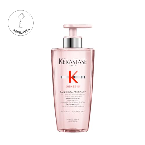 Kerastase Genesis Hydra-Fortifiant Shampoo – For Weak Hair, 16.9 Fl Oz