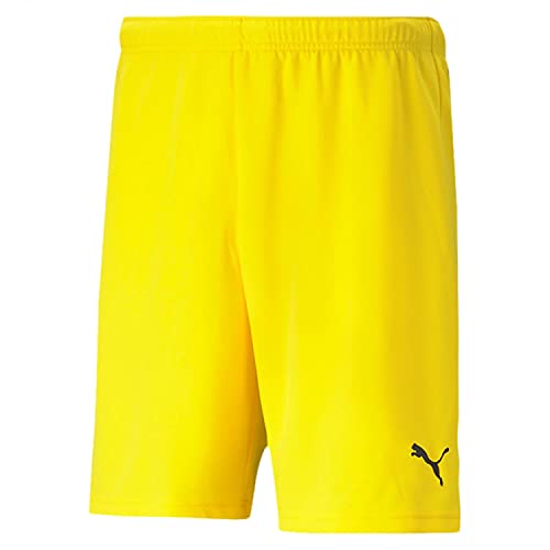 (-39%) PUMA Jungen Ess Sweat B Strick Shorts, Cyber Yellow-puma Black, XL EU