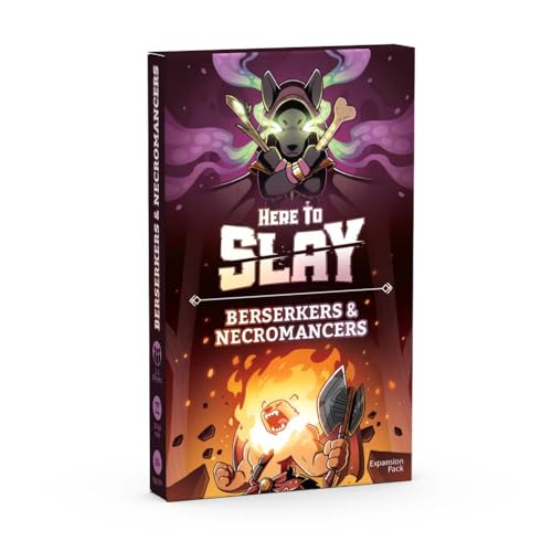 Unstable Games - Berserker & Necromancer Expansion Pack - Designed to be added to your Here to Slay Base Game - Great for Family Game Night