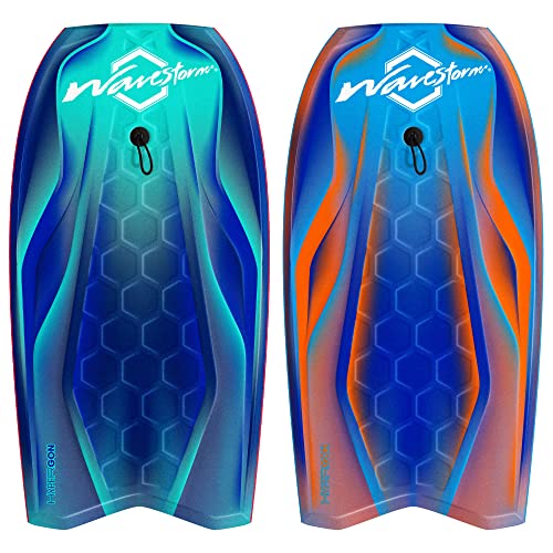 Wavestorm 42.5in Performance Foam Bodyboard Sector Fin Channel Bottom