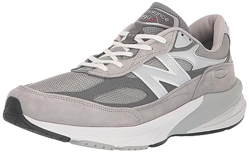 New Balance Men's FuelCell 990 V6 Sneaker, Grey/Grey, 10.5 Medium US