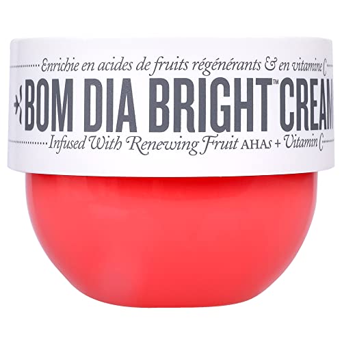 Sol de Janeiro Visibly Brightening and Smoothing Bom Dia AHA Body Cream Travel Size 75mL/2.5 fl oz.
