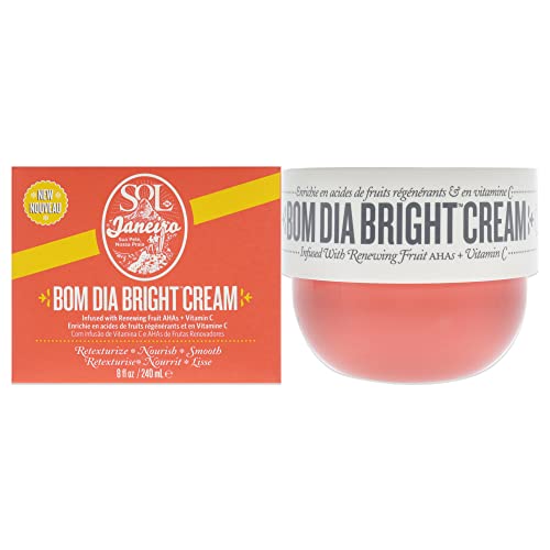 Sol de Janeiro Visibly Brightening and Smoothing Bom Dia AHA Body Cream 240mL/8.1 fl oz.