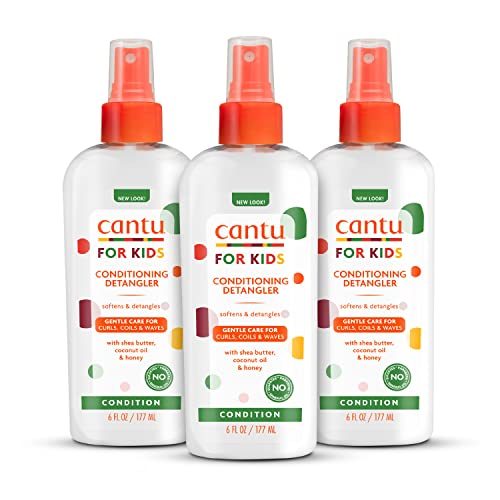 Cantu Care for Kids Conditioning Detangler, 6 fl oz (Pack of 3) | Conditioning : Beauty & Personal Care