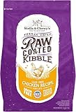 Stella & Chewy's Raw Coated Cat Food - High Protein, Grain-Free Kibble with Cage-Free Chicken - Premium Digestive Support with Probiotics - Natural Small Kibble - Perfect For Picky Eaters - 2.5lb Bag