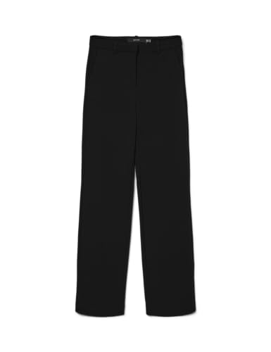 (-40%) VERO MODA Damen Vmzamira Mr Slim Straight Trousers Ga Noos Hose, Schwarz, S/ 32