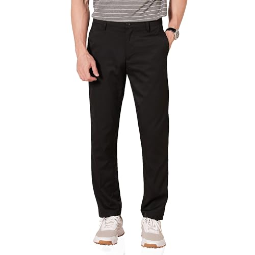🔥 STARKER PREIS (-67%) Amazon Essentials Herren Slim-Fit-Stretch-Ganztags-Golfhose, Schwarz, 31W / 28L