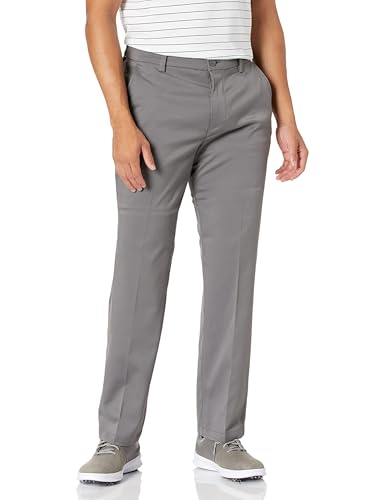 🔥 SELTEN SO GÜNSTIG (-70%) Amazon Essentials Herren Classic-Fit-Stretch Knitterarm Golfhose, Grau, 32W / 29L