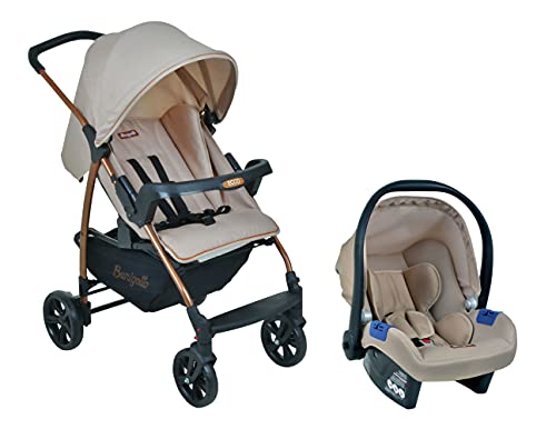 Carrinho De Bebê Com Bebê Conforto Ecco Até 15 Kg Burigotto