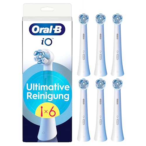 (-44%) Oral-B iO Aufsteckbürsten Ultimative Reinigung, Weiß, 6 Stück