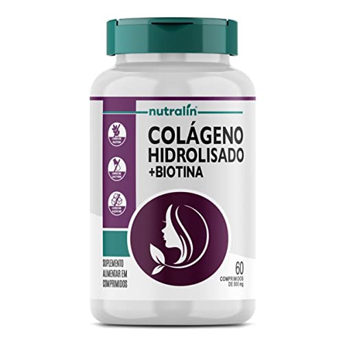 Colageno Hidrolisado 500Mg Cabelo Nutralin