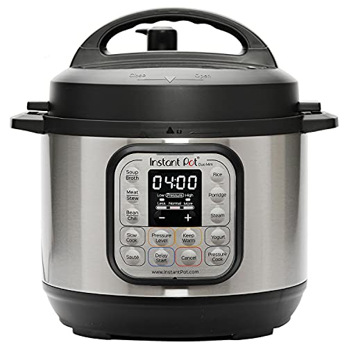 (-33%) Instant Pot Duo 30 Elektro-Multikocher 3L - Schnellkochtopf, Schongarer, Reiskocher, Sautierpfanne, Joghurtbereiter, Dampfgarer und Speisewärmer, aus Edelstahl, Silver