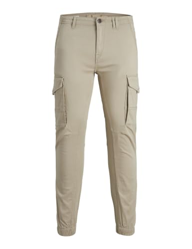(-32%) Jack & Jones Herren Jpstpaul Jjflake AKM 542 Crockery Noos Pants, Crockery, 34W / 36L