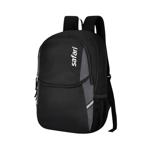 Safari Nudge Laptop Backpack for men & women, school bag for boys and girls, college bag, office bag, travel bag, 3 compartments, Bottle holder, Front