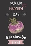 Nur Ein Mädchen Das Steckrübe Liebt: Notizbuch für Steckrübe Liebhaber | Steckrübe Tagebuch | 120 Seiten | 6 x 9 Zoll | Notizbuchgeschenk für Steckrübe liebhaber