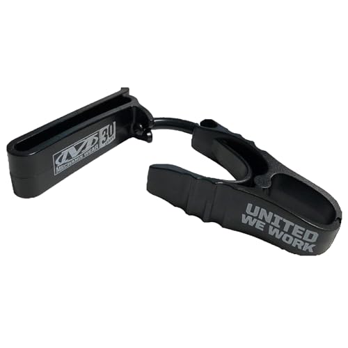 Mechanix Wear: Belt Glove Clips – Nonconductive Material, Detachable, Anti-Snap Design for Safety, Glove Clips for Construction, Electrical, Tactical, and Utility Work (Black)