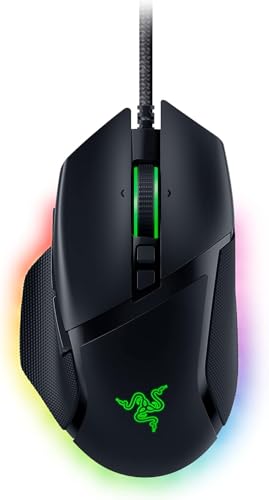 Razer Basilisk V3 - Souris Gaming Filaire (10+1 Boutons programmables, Molette HyperScroll Tilt, Interrupteur de Souris Optique, Capteur Optique Focus+ 26K DPI) Noir