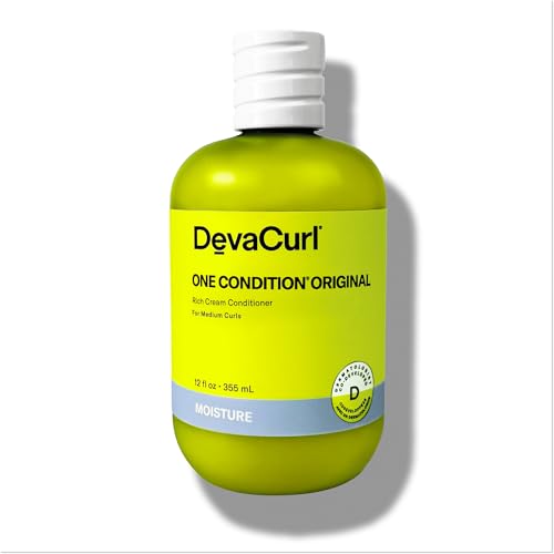 DevaCurl One Condition Original Rich Cream Conditioner, Soft Lemongrass, 12 fl. oz.