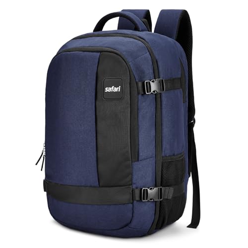 Safari 45L Expandable Overnighter Casual Hiking Travel Backpack Large size Laptop Bag for Man and Women with suitcase compa…