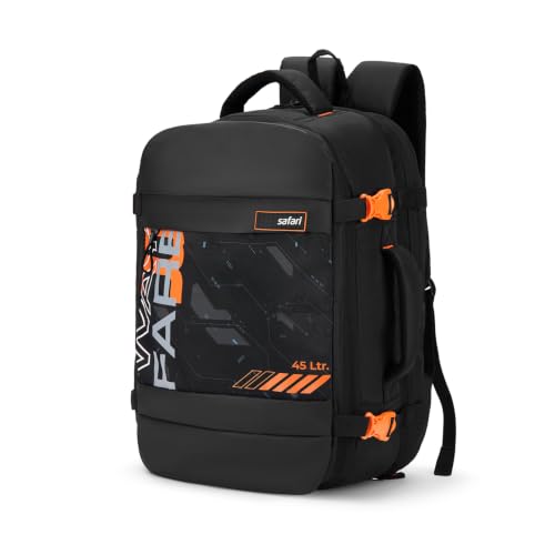 Weekender 45L Expandable Overnighter Casual Hiking Travel Backpack Large size Laptop Bag for Man and Women with suitcase compartment, Ideal for Office