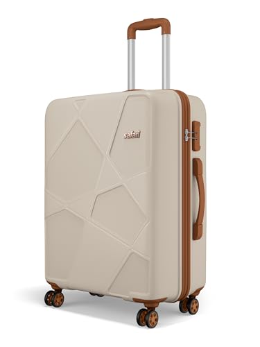 Pentagon Pro 8 Wheels 66cm Medium Size Trolley Bag, Hard Case Polypropylene, 360º Wheeling Check in Luggage, Suitcase for Travel, Trolley Bags for Tra
