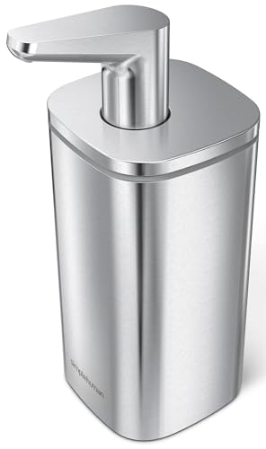 simplehuman 10 oz Pulse Pump Brushed Stainless Steel