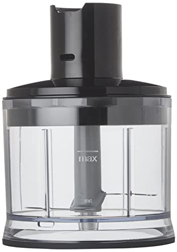 🔥 STARKER PREIS (-22%) Braun Zerkleinerer Aufsatz MQS 230 BK mit EasyClick Plus System - Zubehör für Braun Stabmixer MultiQuick 7 und 9, BPA-frei, Fassungsvermögen 500 ml, Schwarz