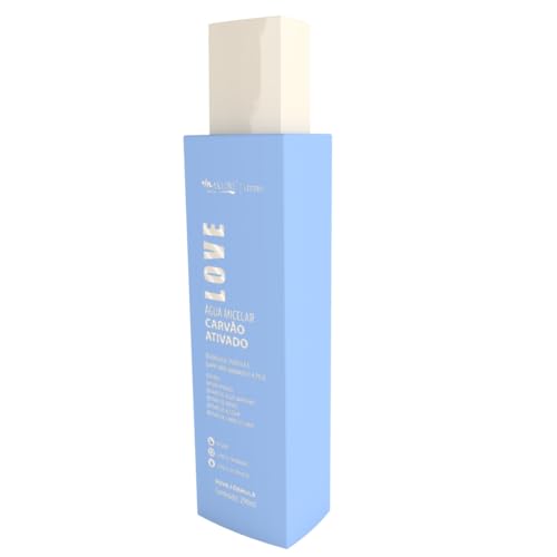 Max Love Água Micelar - Carvão Ativado 300Ml