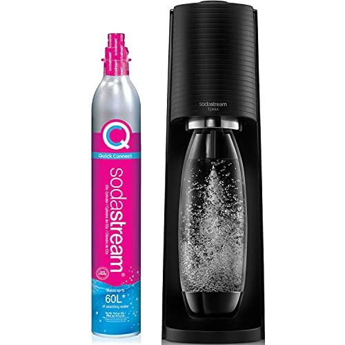 SodaStream Terra Sparkling Water Maker with CO2 and Bottle