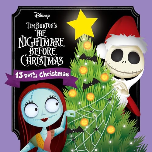 Nightmare Before Christmas 13 Days of Christmas book cover