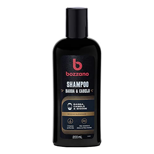 Shampoo Barba Cabelo Bigode Bozzano