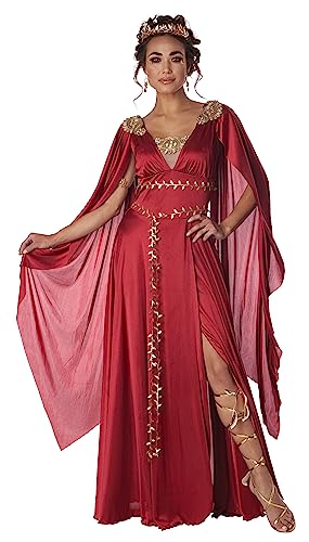 California Costumes Womens Red Roman Goddess Costume Large
