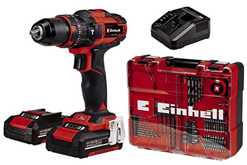 (-28%) Einhell Akku-Schlagbohrschrauber-Set TE-CD 18/40 Li-i +64 (2x2,0 Ah)