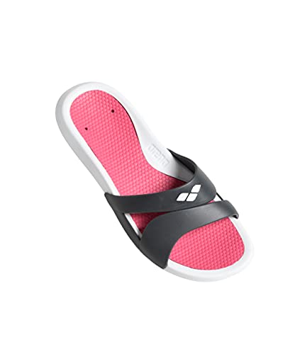 (-14%) Arena Damen Nina Sandale, White-Dark_Grey-Magenta, 39 EU