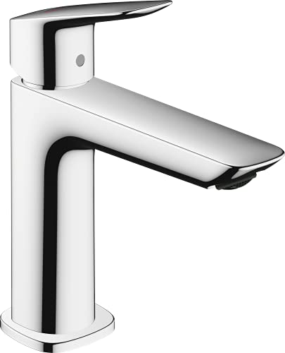 hansgrohe Logis Basin Mixer Tap 110 Fine Energy-Saving without waste set, chrome, 71255000