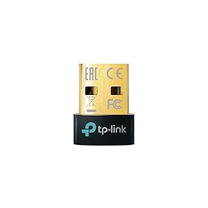TP-Link UB500 Adaptador Bluetooth 5.3 USB, Tamaño Mini para Ordenador, Portatil, Auriculares, Altavoz, Teclado, Compatible con Windows 11/10/8.1/7, Multicolor