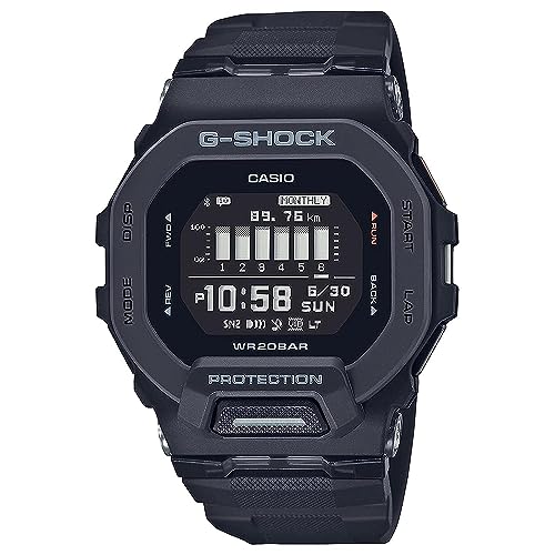 Relógio Casio G-Shock G-Squad Sports GBD-200-1DR Contador de Passos Bluetooth