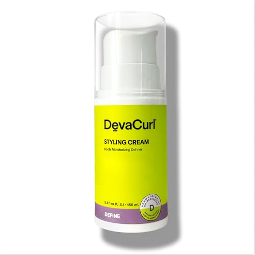 DevaCurl Styling Cream Touchable Moisturizing Definer, Citrus Zest, 5.1 fl. oz.