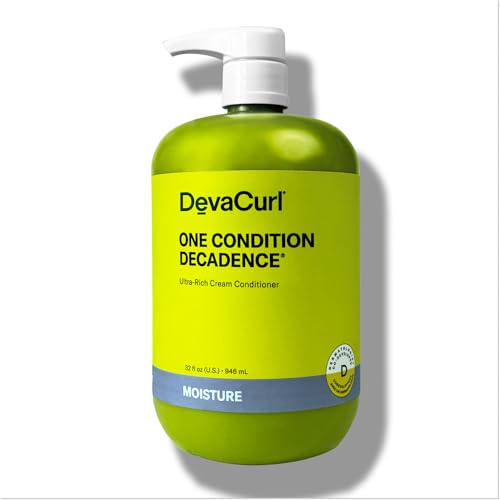 DevaCurl One Condition Decadence Ultra-Rich Cream Conditioner, Green Oasis, 32 fl. oz.
