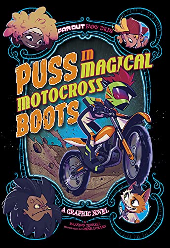 Puss in Magical Motocross Boots (By: Brandon Terrell) cover